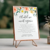 もう一度会うまで ピンクの花の葬儀の詩 ポスター