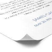 もう一度会うまで ブルー ライフの詩 お別れ会 ポスター (角)