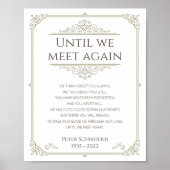 もう一度会うまで　思い出の詩 ポスター (正面)