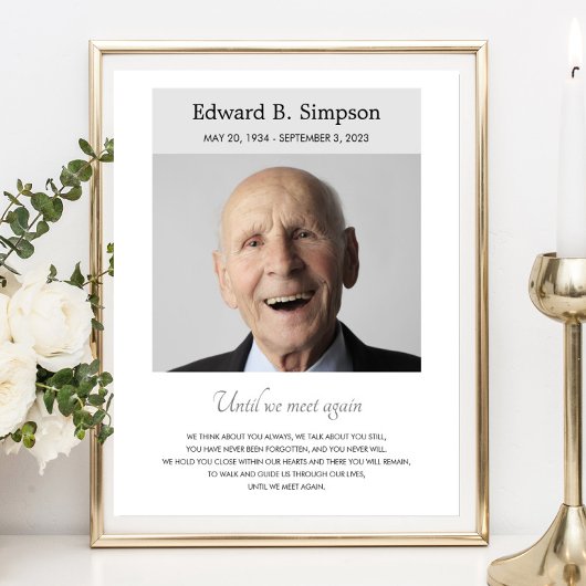 もう一度会うまで　追悼詩と写真 ポスター