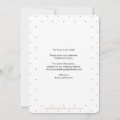 もう一度実行する編集可能なカラー日付カードを保存する サンキューカード (裏面)