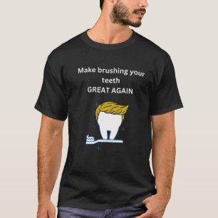 もう一度歯を磨素晴らしく Tシャツ