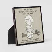 もう一度試してみる フォトプラーク (正面)