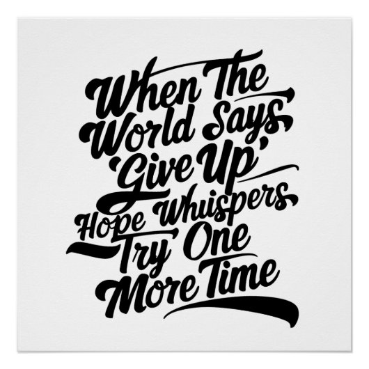 もう一度試す ポスター (正面)