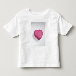 もう一度試のハートキャンデー トドラーTシャツ