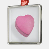 もう一度試のハートキャンデー メタルオーナメント (左)