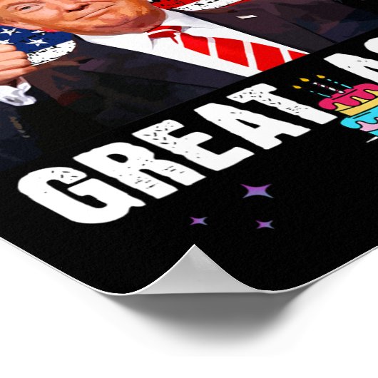 もう一度誕生日素晴らしする ポスター (角)