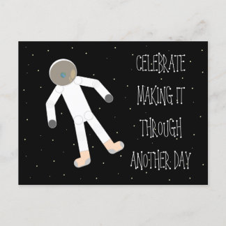 もう一日の終わりを乗り越えた - ノドノーツ ポストカード