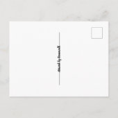 もう一日の遅い一日 ポストカード (裏面)