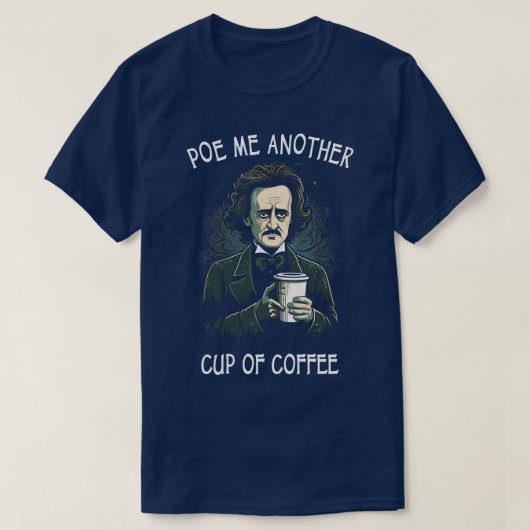 もう一杯のコーヒーを飲みなさい Tシャツ (デザイン正面)