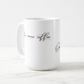 もう一杯のコーヒー、もう一つのチャプターマグ コーヒーマグカップ (正面左)