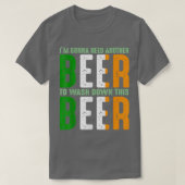 もう一杯ビール飲む  Tシャツ (デザイン正面)