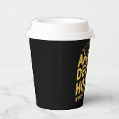 もう一段と熱いマスターの学位の卒業 紙コップ (右)