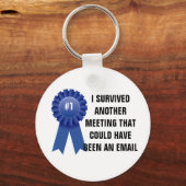 もう一生き延び度の会は キーホルダー (正面)