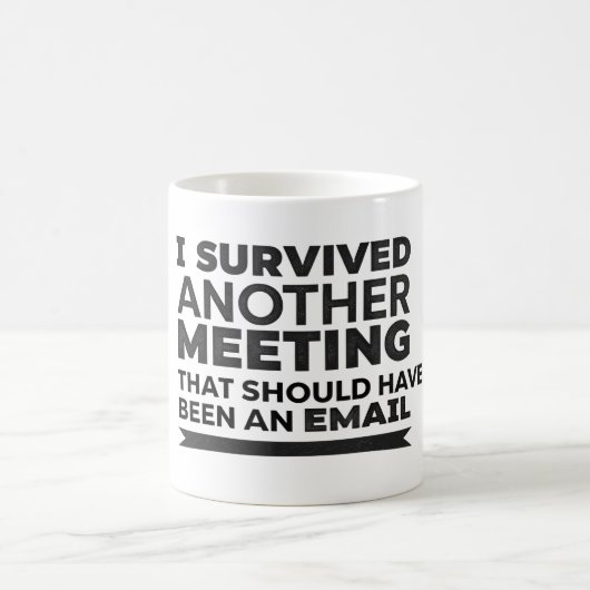 もう一生き延び度の会は コーヒーマグカップ (中央)