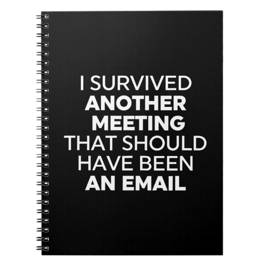 もう一生き延び度の会は ノートブック (正面)