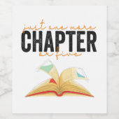 もう一章か五巻の本おもしろい好き ワインラベル (シングルラベル)