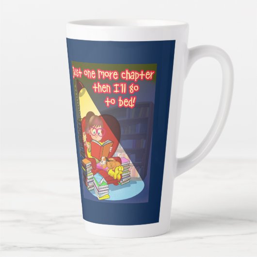 もう一章だけ寝よう カフェラテマグ (右)