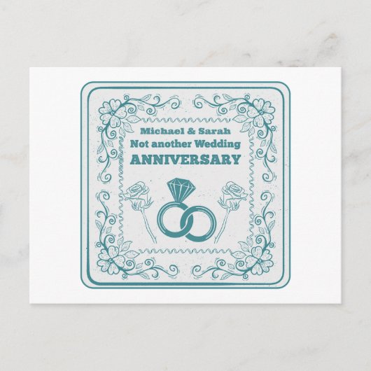 もう一結婚周年ではない ポストカード (正面)