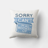 もう予約が入った クッション (裏面)