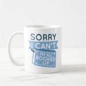 もう予約が入った コーヒーマグカップ (左)