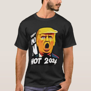もう二度と言わない:風刺的なテイク Tシャツ