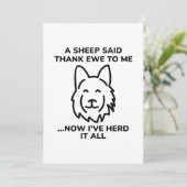 もう全部持ってきたよ サンキューカード (スタンド正面)