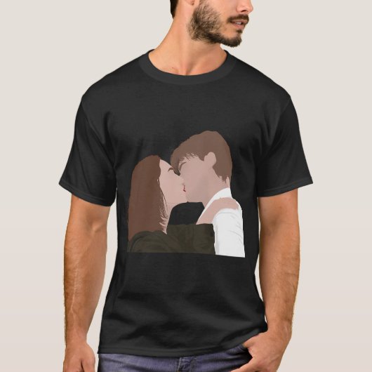 もう前に進んだ? *キス* Tシャツ (正面)