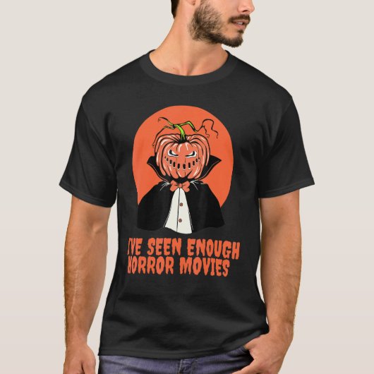 もう十分すぎるホラー ハロウィン2021 Tシャツ (正面)