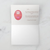 もう十分だ！グリーティングカード サンキューカード (内部)