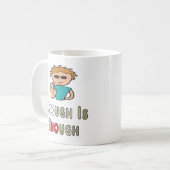 もう十分だ コーヒーマグカップ (正面左)