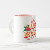 もう十分だ ツートーンマグカップ (正面左)