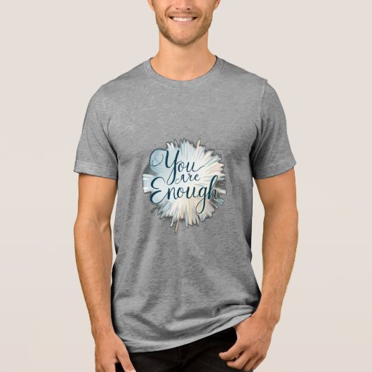 もう十分だ」 トライブレンドTシャツ (正面)