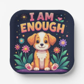 もう十分だ ペーパープレート (正面)