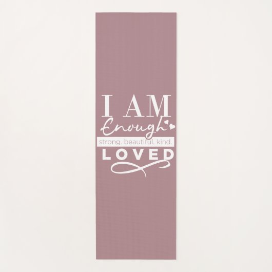 もう十分だ ヨガマット (正面)