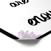 もう十分だ、引用文 ポスター (角)