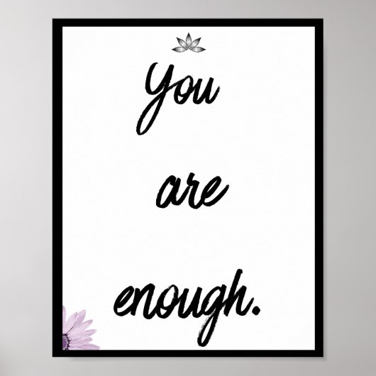 もう十分だ、引用文 ポスター (正面)