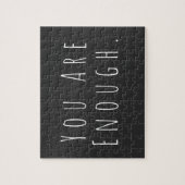 もう十分だ |感動的 Word Art Graphic ジグソーパズル (縦)