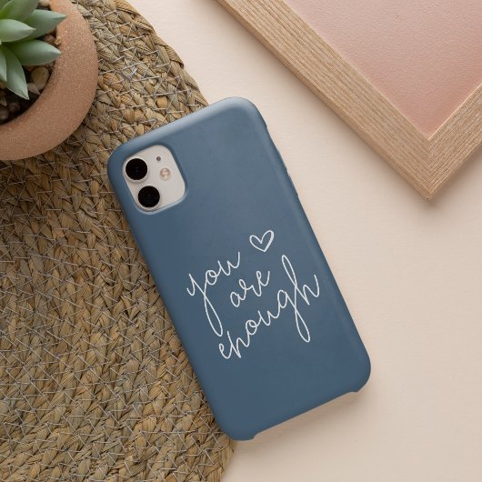 もう十分だ |手入力感動的引用文 iPhoneケース