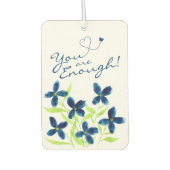 もう十分だ！水彩の花の確認 カーエアーフレッシュナー (正面)