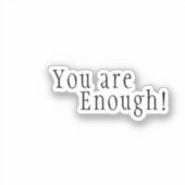 もう十分だ！透光性防水確認 シール (正面)