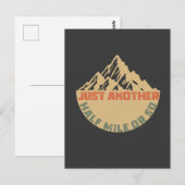 もう半マイルかそこら – ハイキング ポストカード (正面/裏面)