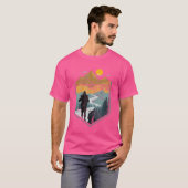 もう半分マイルかそこらの山のハイキング Tシャツ (正面フル)
