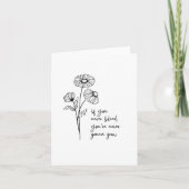 もう大丈夫 カード (正面)