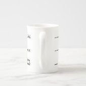もう少しで話す ボーンチャイナマグカップ (裏面)
