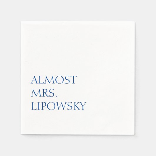 もう少しで スタンダードカクテルナプキン (正面)