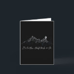 もう少しハイキングして半マイルくらい、アウトドアのハイカー カード<br><div class="desc">もう少しハイキングして半マイルくらい、アウトドアのハイカー キャンピング</div>