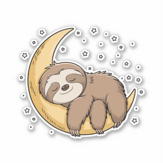 もう少し寝なきゃ シール (正面)