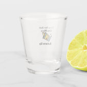 もう少し時間を取れば、Aの底に沈む ショットグラス (裏面)