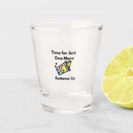 もう少し時間を取れば、Aの底に沈む ショットグラス